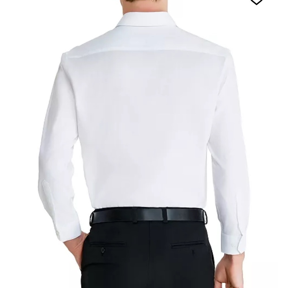 Perry Ellis “Portfolio” Crisp White Dress Shirt - Picture 3 of 10